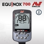 Détecteur Equinox 700 Minelab - Pack Plage