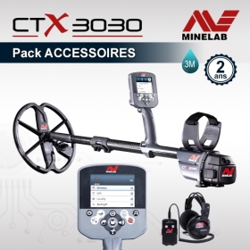Détecteur CTX 3030 Minelab - Pack Accessoires
