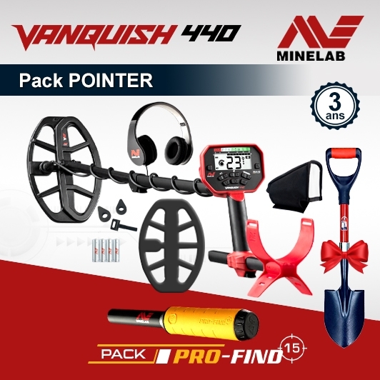 Détecteur Vanquish 360 Minelab - Pack Access