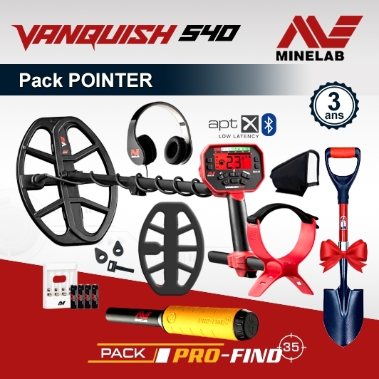 Détecteur Vanquish 460 Minelab - Pack Access