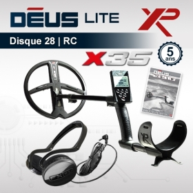 Détecteur Deus RC XP - 28 cm X35 - Casque Filaire