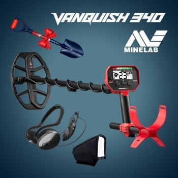 Détecteur Vanquish 340 Minelab - Pack Confort