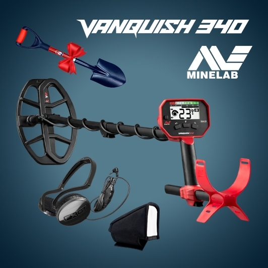 Détecteur Vanquish 340 Minelab - Pack Confort