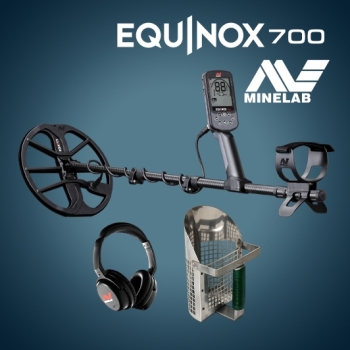 Détecteur Equinox 700 Minelab - Pack Plage