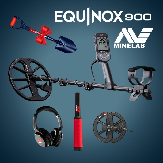Détecteur Equinox 900 Minelab - Pack Pointer