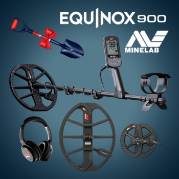 Détecteur Equinox 900 Minelab - Pack Profondeur