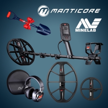 Détecteur Manticore Minelab - Pack Grande Profondeur
