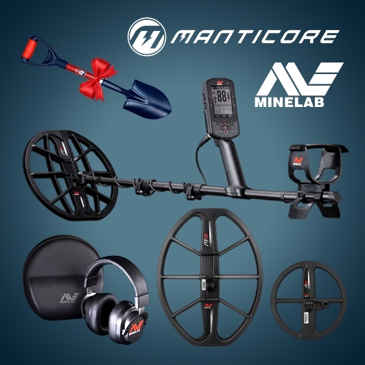 Détecteur Manticore Minelab - Pack Grande Profondeur