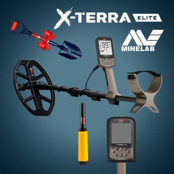 Détecteur X-Terra Elite Minelab - Pack Pointer