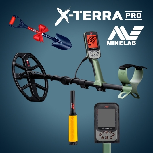 Détecteur X-Terra Pro Minelab - Pack Pointer