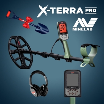 Détecteur X-Terra Pro Minelab - Pack Casque Sans Fil
