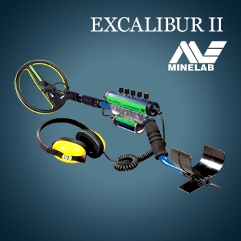 Détecteur Excalibur 2 Minelab - Pack Casque Étanche