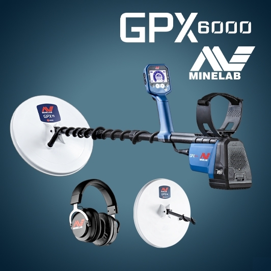 Détecteur GPX 6000 Minelab - Pack Profondeur