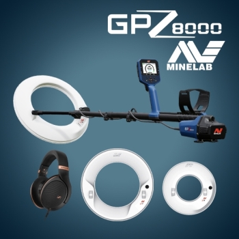 Minelab GPZ 8000 + Pack 3 disques
