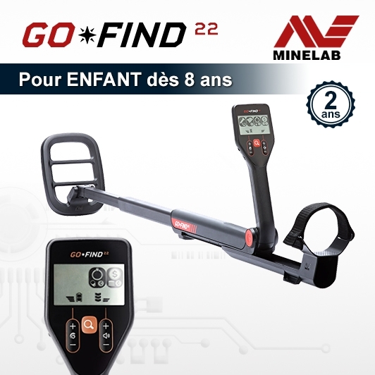 Détecteur Minelab Go-Find 22