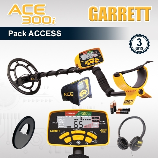 Détecteur Ace 300i Garrett - Pack Access