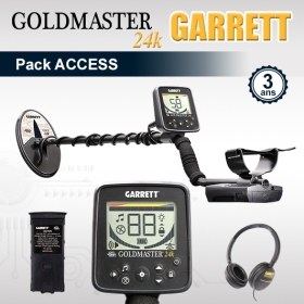 Détecteur Goldmaster 24k Garrett - Pack Access